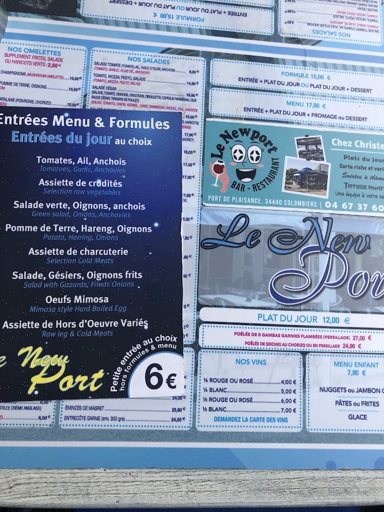 Le New Port - Menu Image 4
