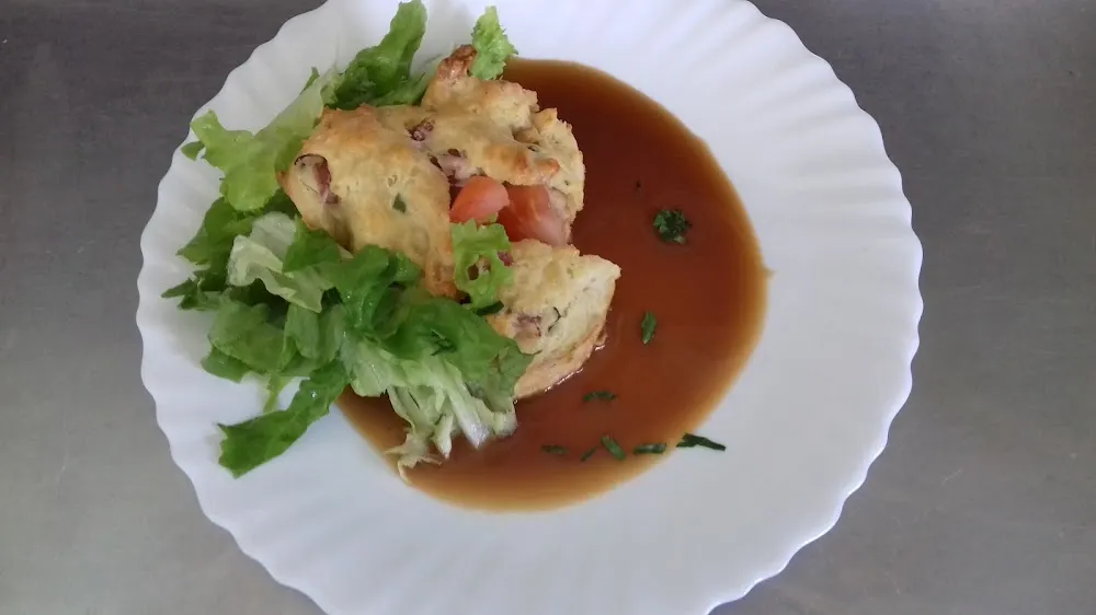 Scone Chèvre Lardons Amande